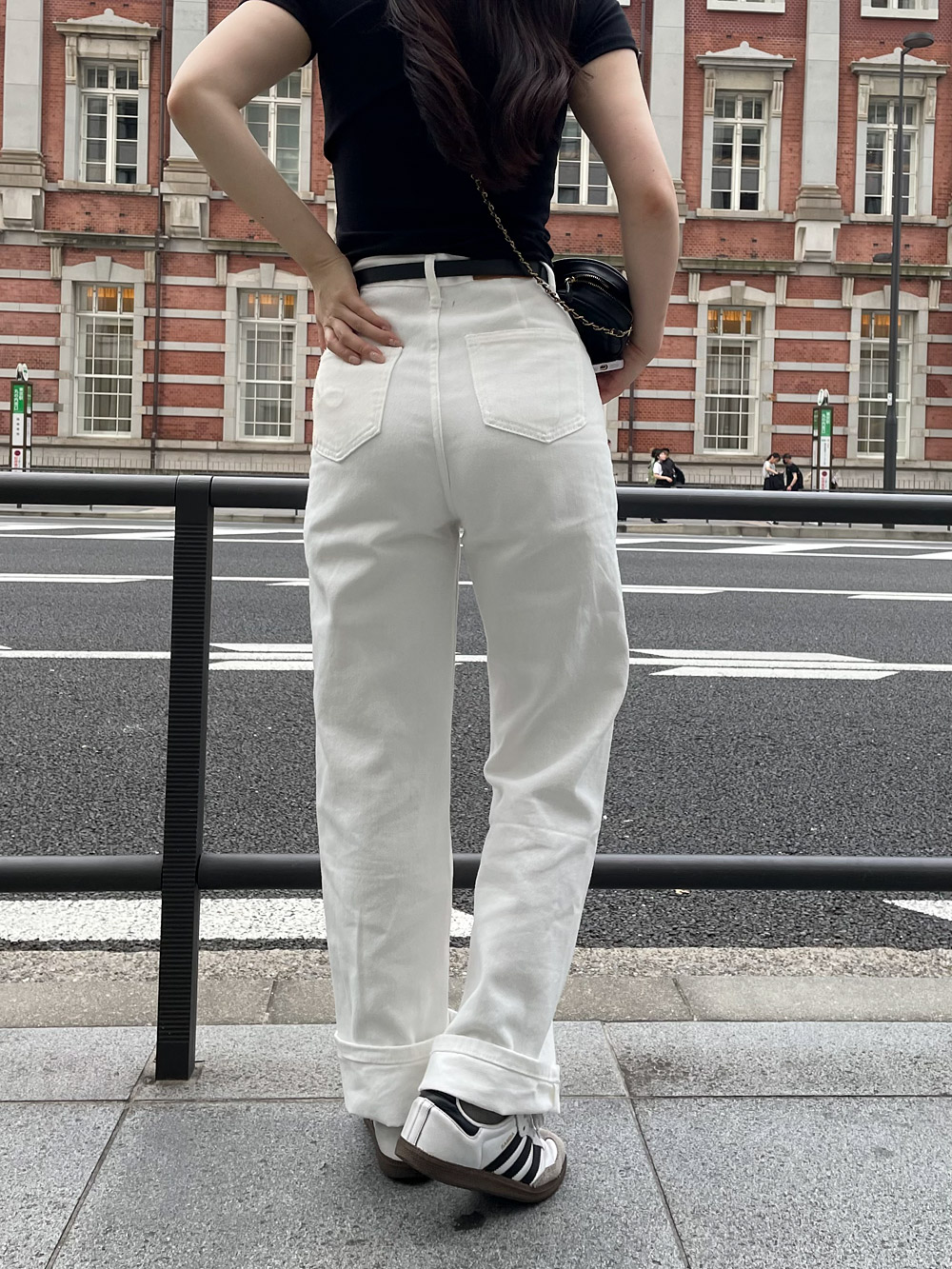 ベーシックコットンワイドパンツ | 詳細画像18