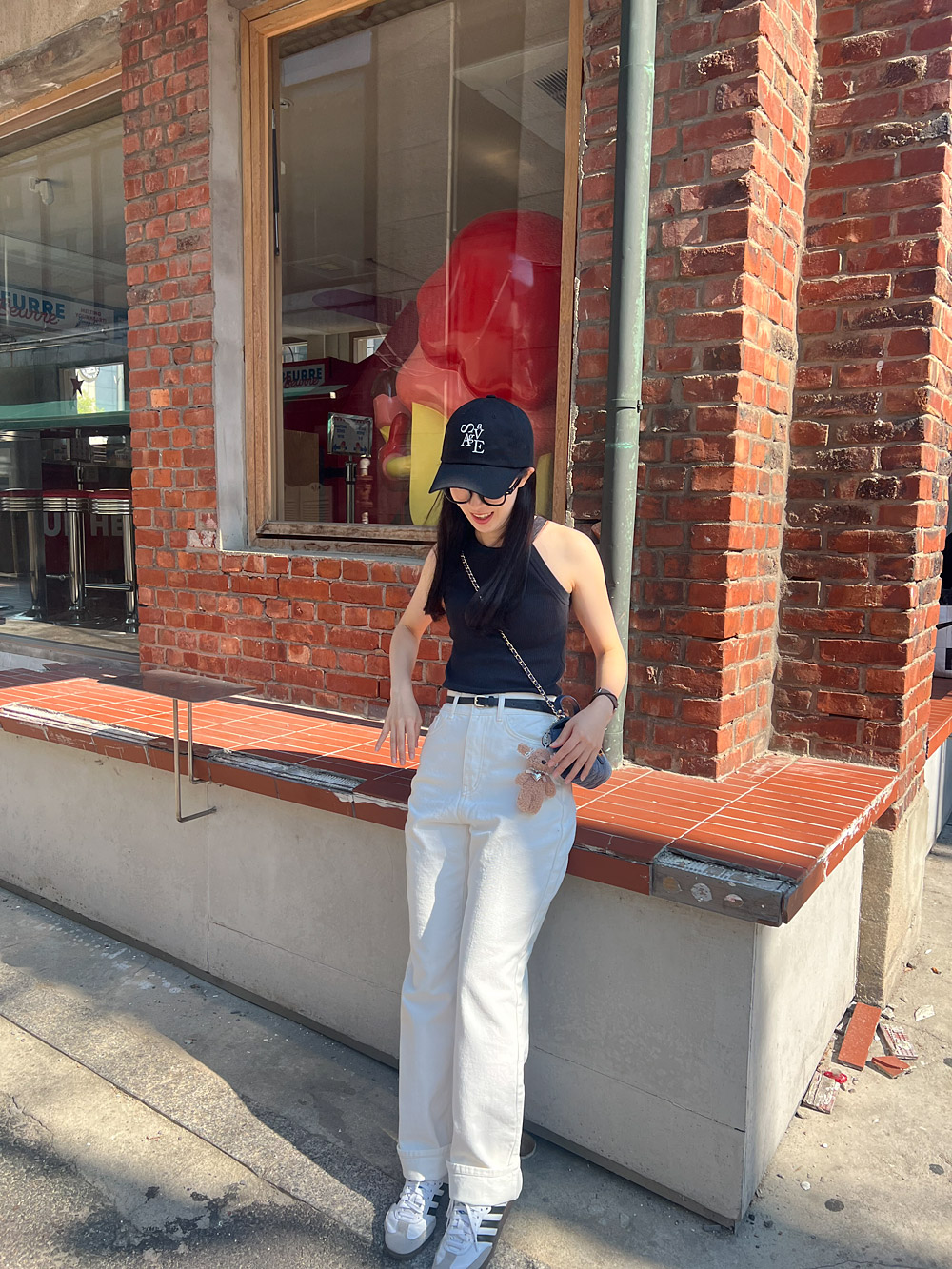 ベーシックコットンワイドパンツ | 詳細画像25