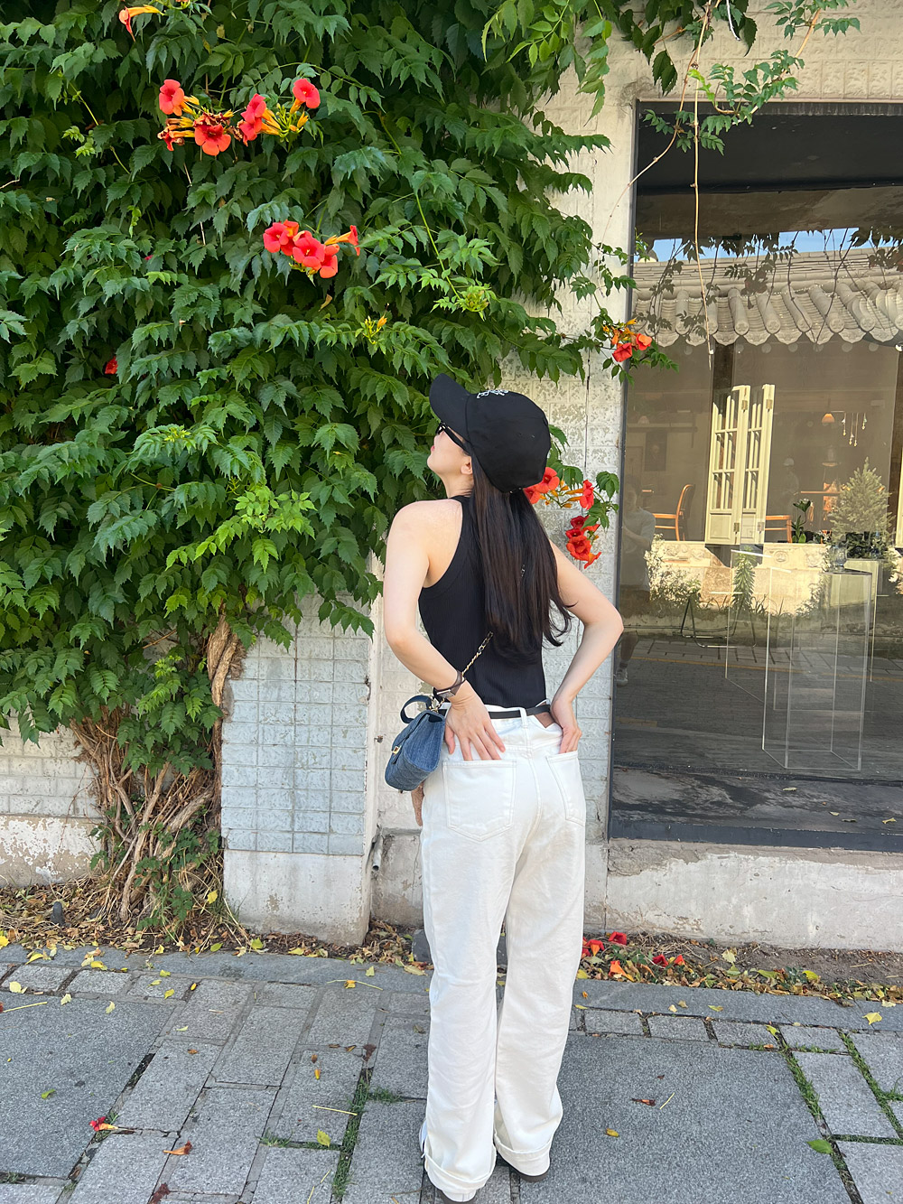 ベーシックコットンワイドパンツ | 詳細画像26