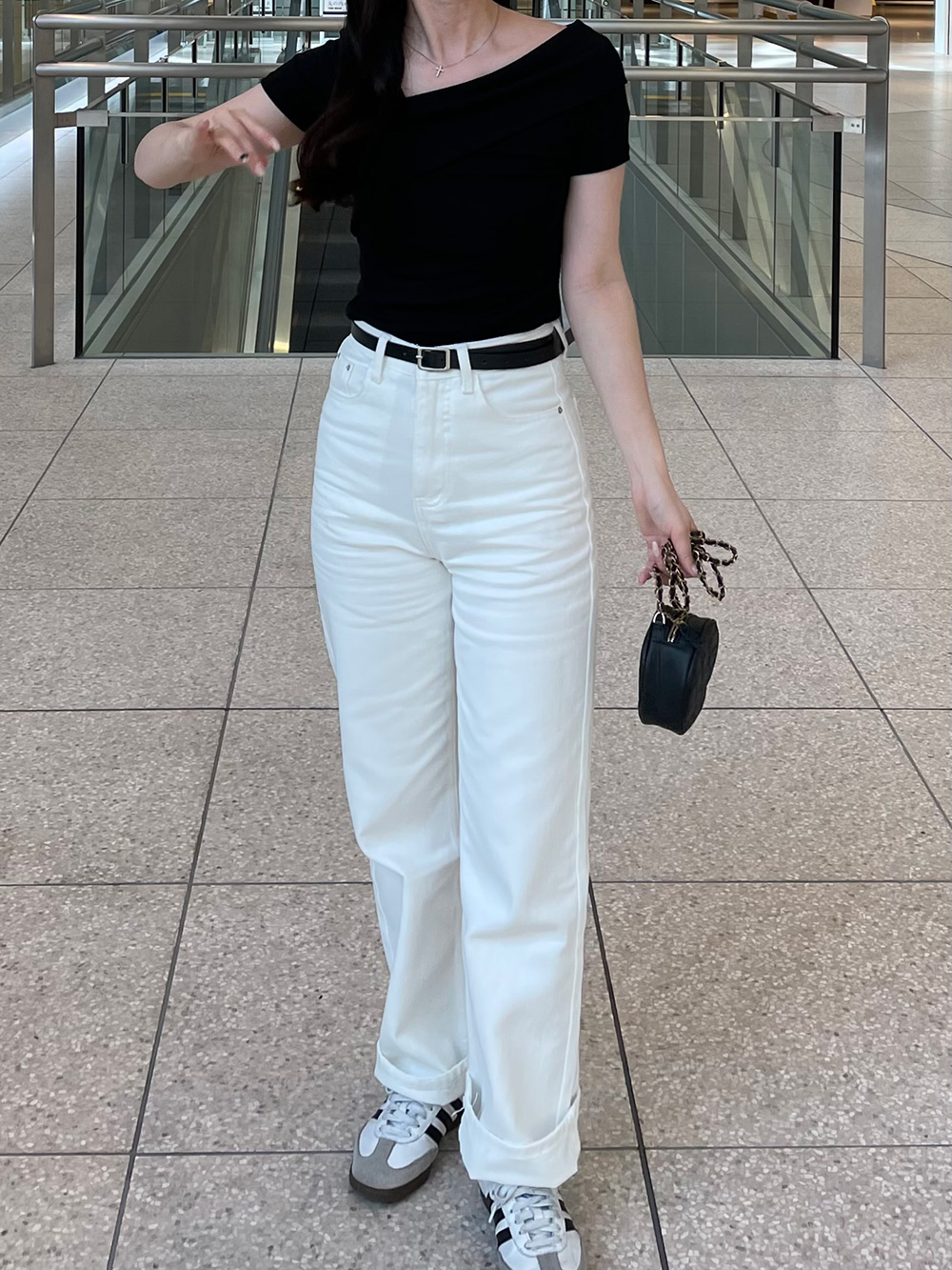 2WAYアシメネックトップス | 詳細画像18