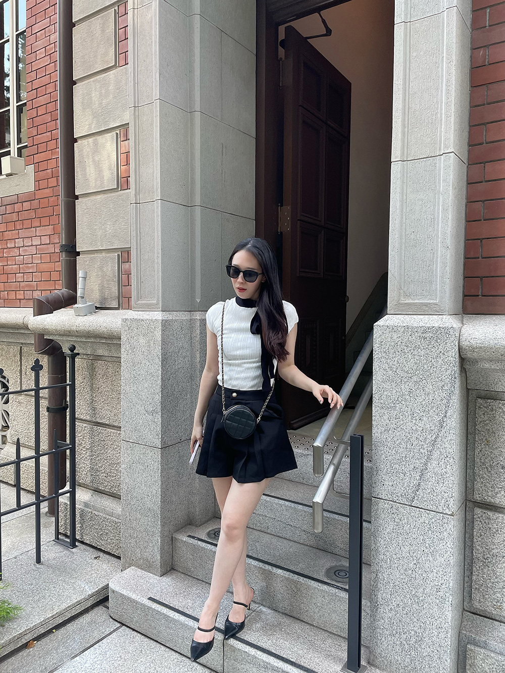 ツータックビジューボタンショートパンツ | 詳細画像21