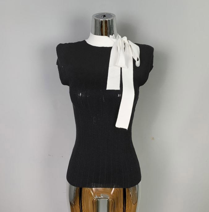 ボウタイリボン半袖ニット | 詳細画像24