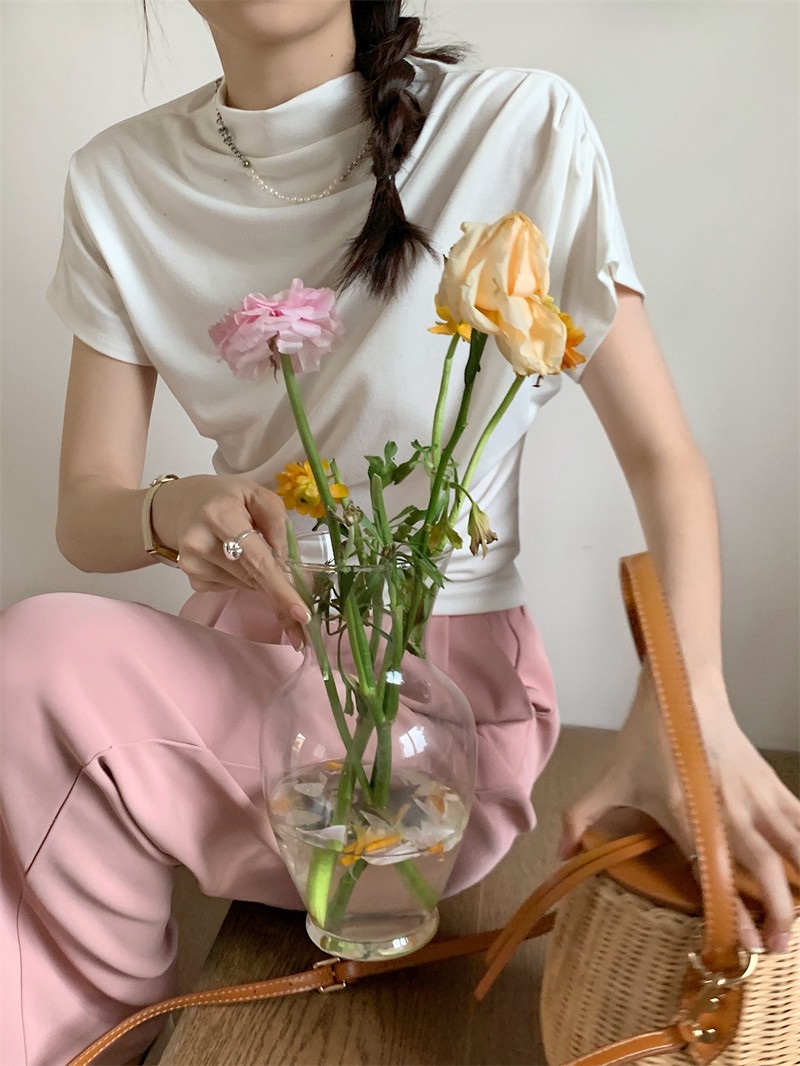 ギャザー半袖Tシャツ | 詳細画像3