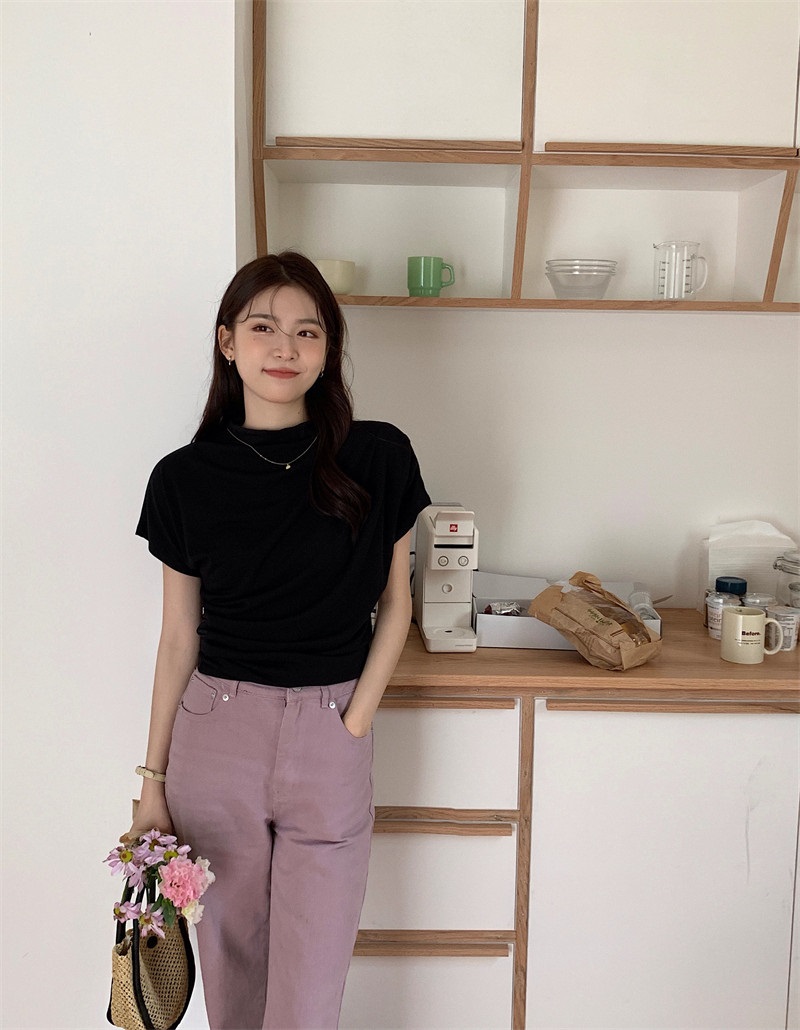ギャザー半袖Tシャツ | 詳細画像23