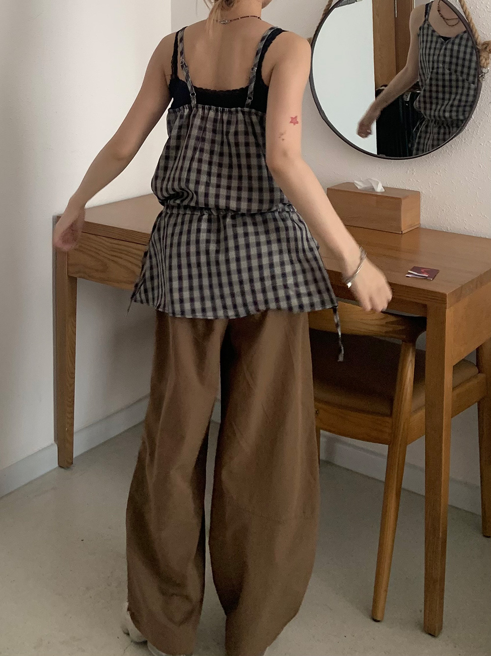 ラインダーツドロストワイドパンツ | 詳細画像2