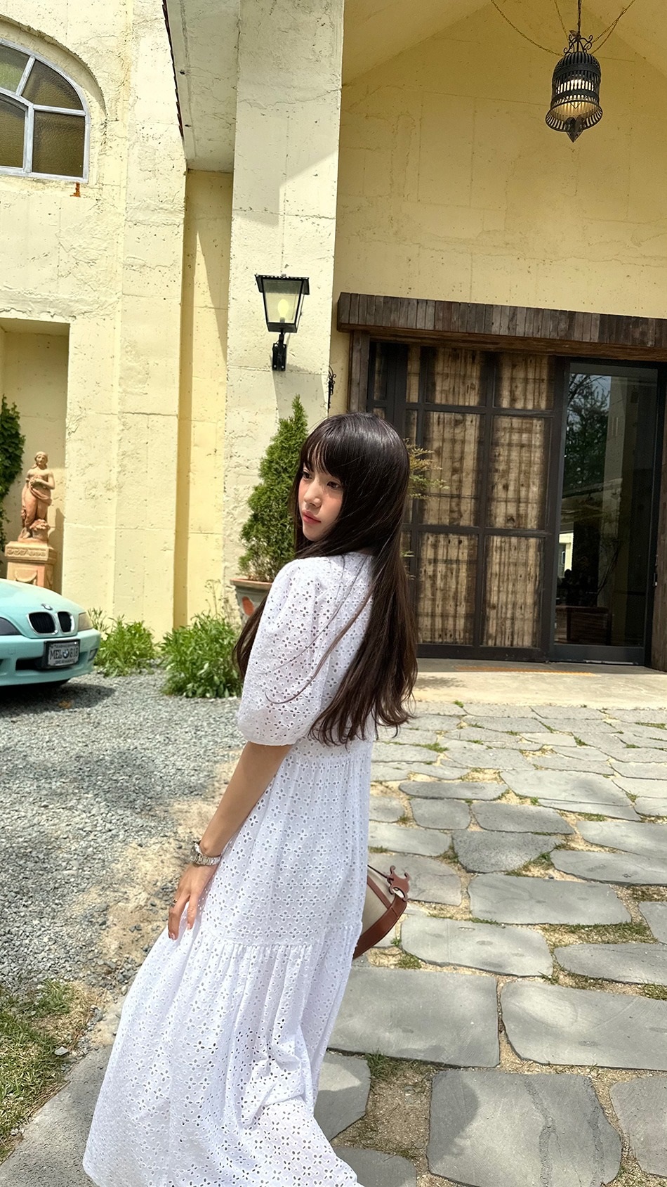 パンチングロングAラインワンピース | 詳細画像25
