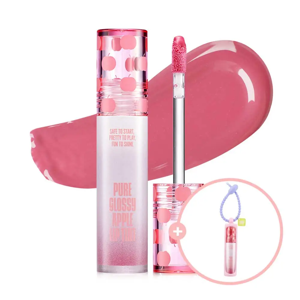 [ザプリティプティ] ピュアグロッシーアップルリップティント_01エンビーピュアピンク | 詳細画像1