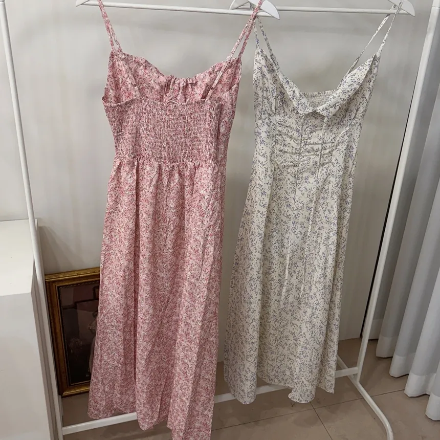 リボンストラップバックゴムロング小花柄キャミワンピース | mirangmirang | 詳細画像24