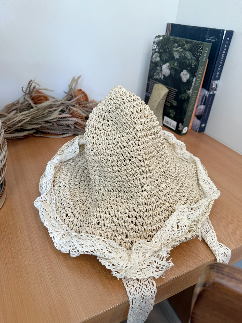 レースリボンストローハット | 詳細画像10