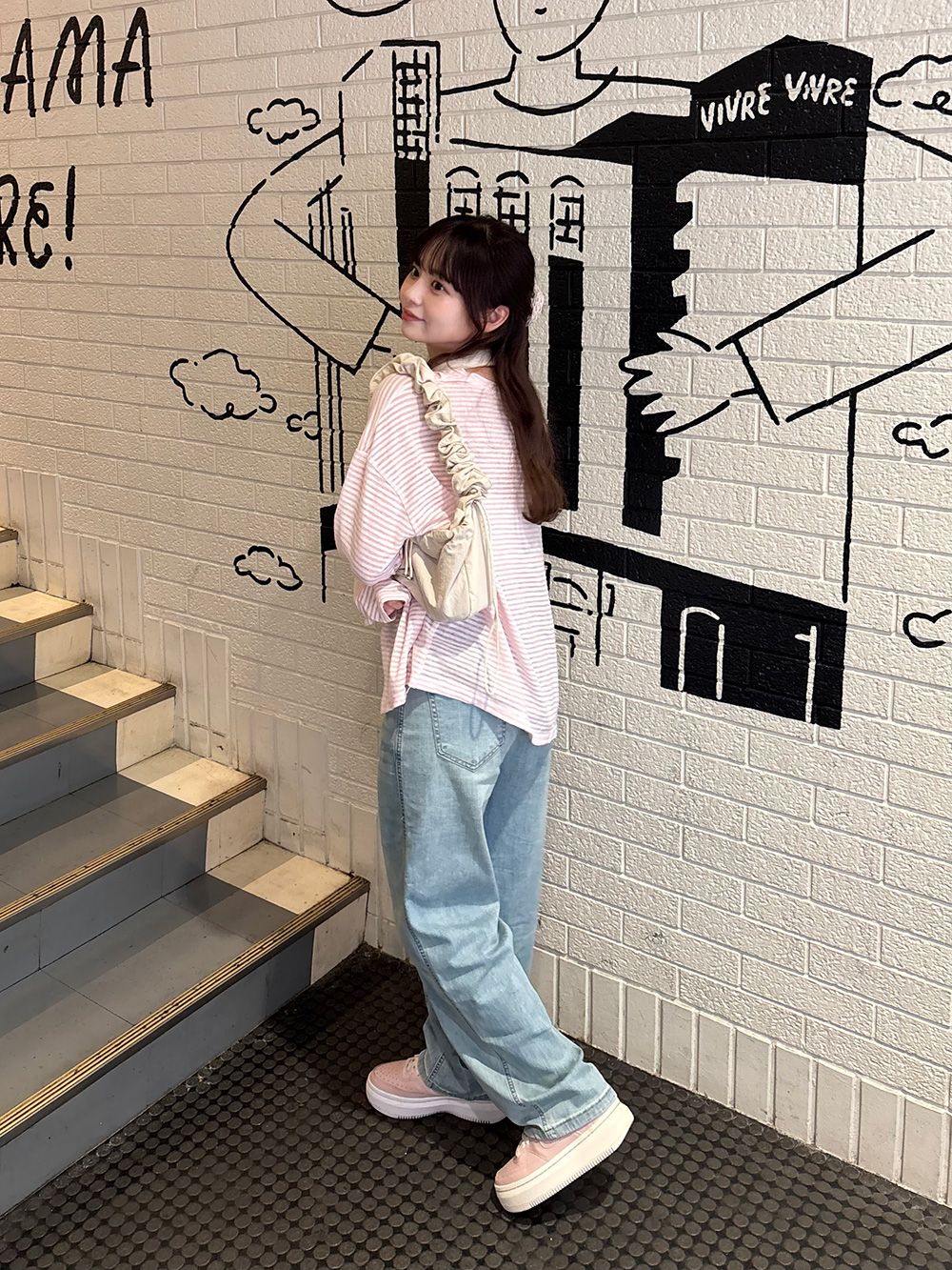 ボーダークロススリットTシャツ | 詳細画像16