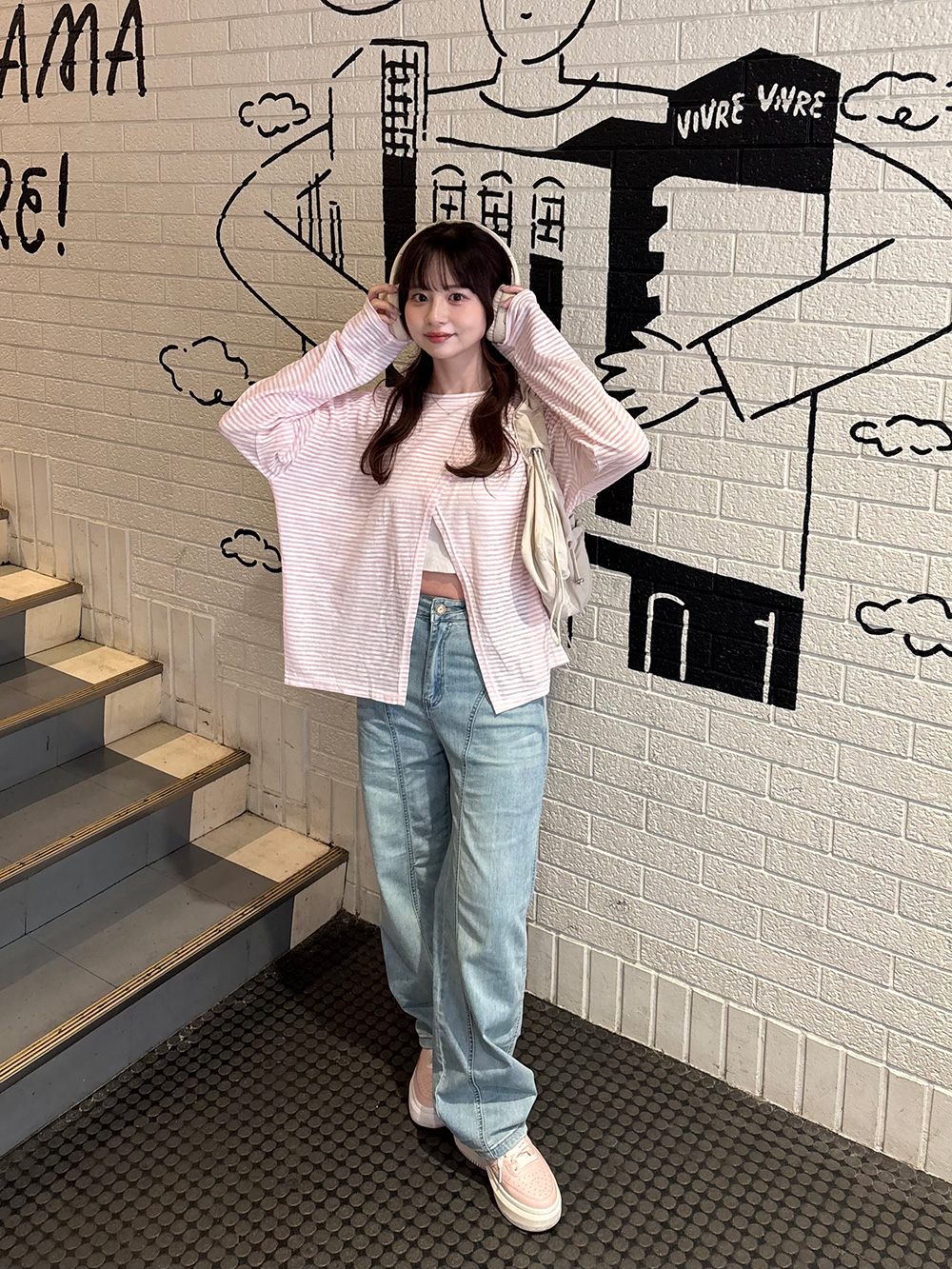 ボーダークロススリットTシャツ | 詳細画像19