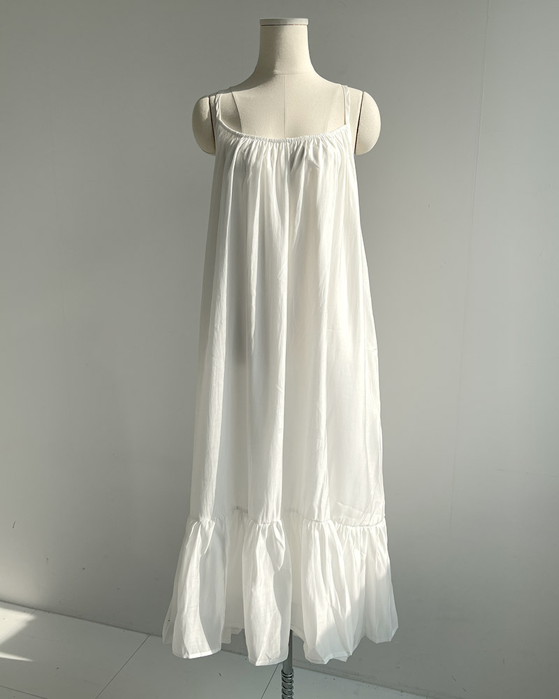 バックリボンギャザーキャミワンピース | 詳細画像18