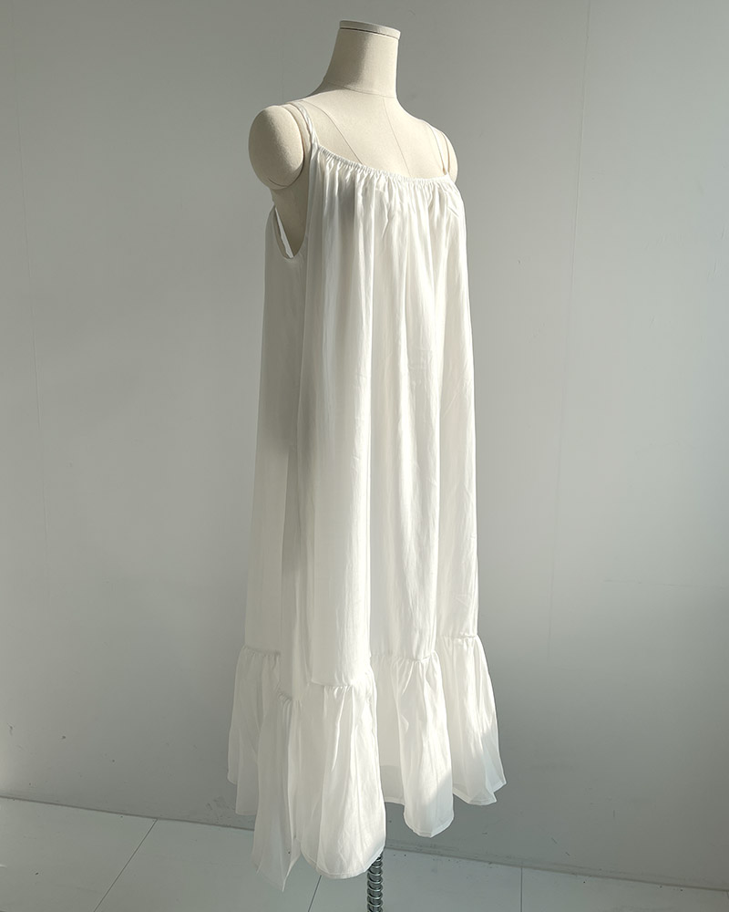 バックリボンギャザーキャミワンピース | 詳細画像19