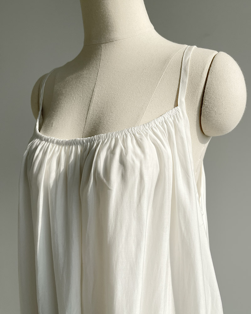 バックリボンギャザーキャミワンピース | 詳細画像21