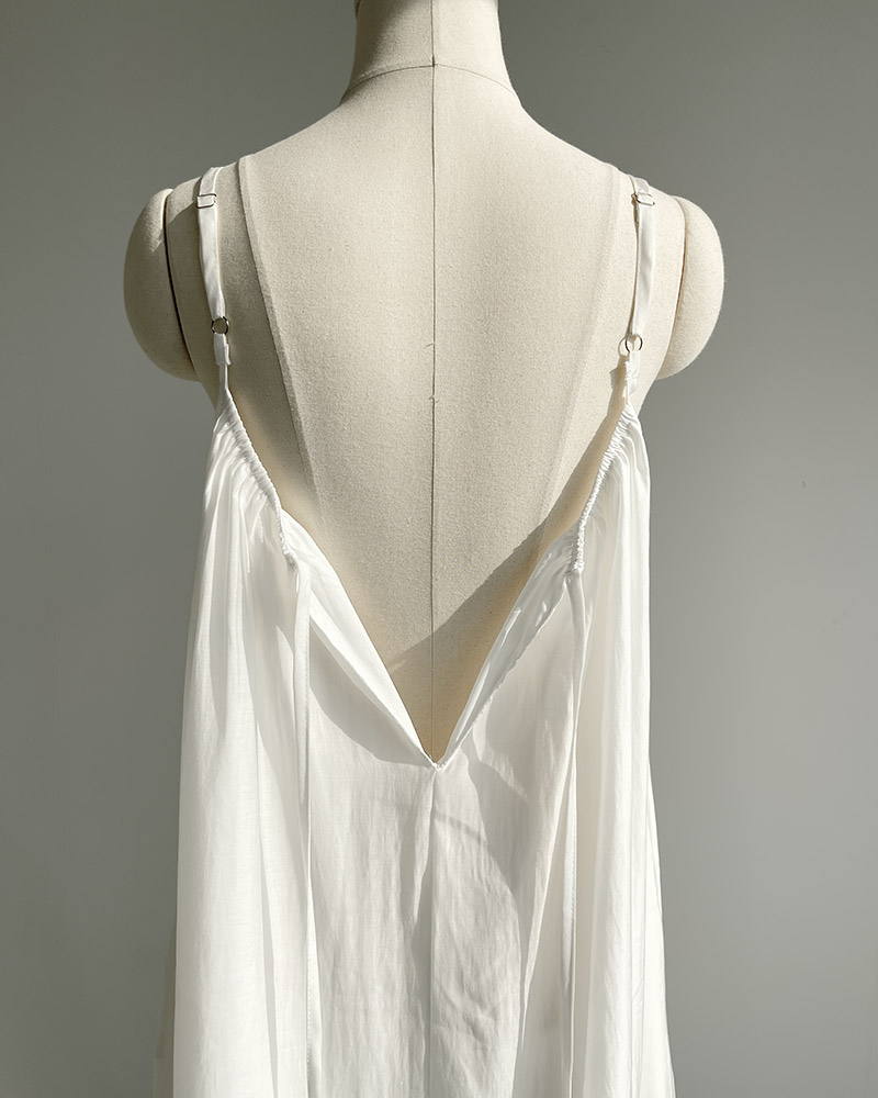 バックリボンギャザーキャミワンピース | 詳細画像24