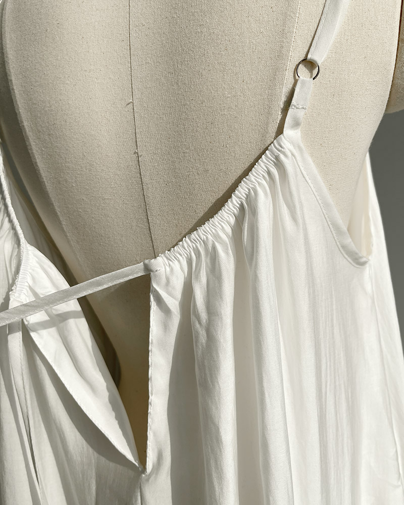 バックリボンギャザーキャミワンピース | 詳細画像25