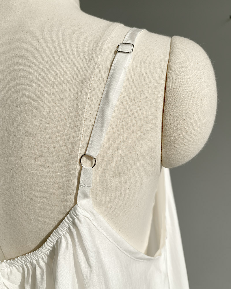 バックリボンギャザーキャミワンピース | 詳細画像26