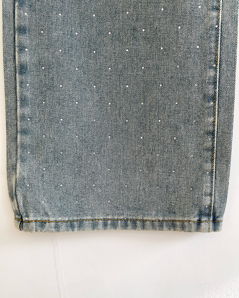 レースキュービックデニムパンツ | 詳細画像20