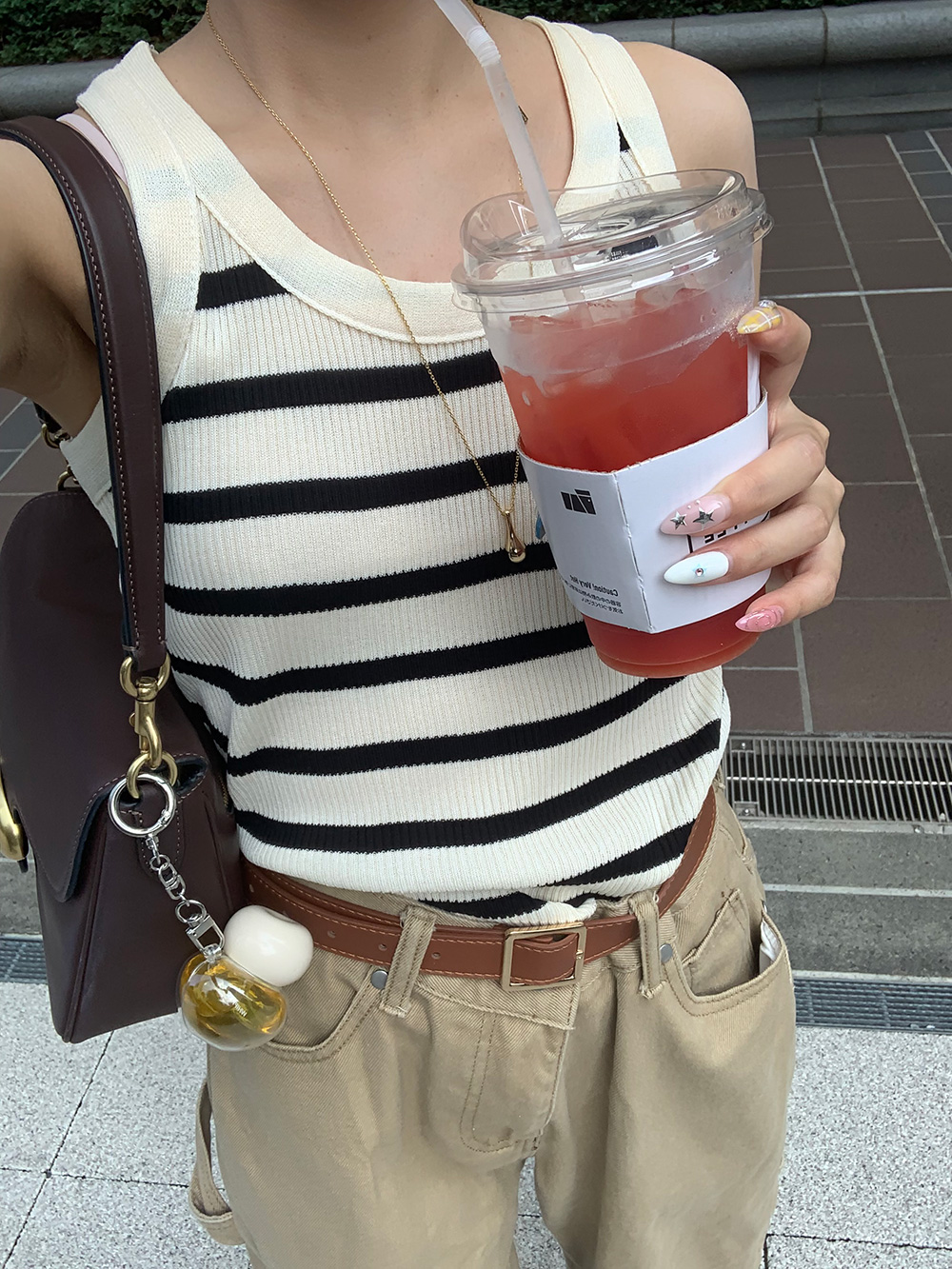 2TYPEリブニットタンクトップ | 詳細画像7