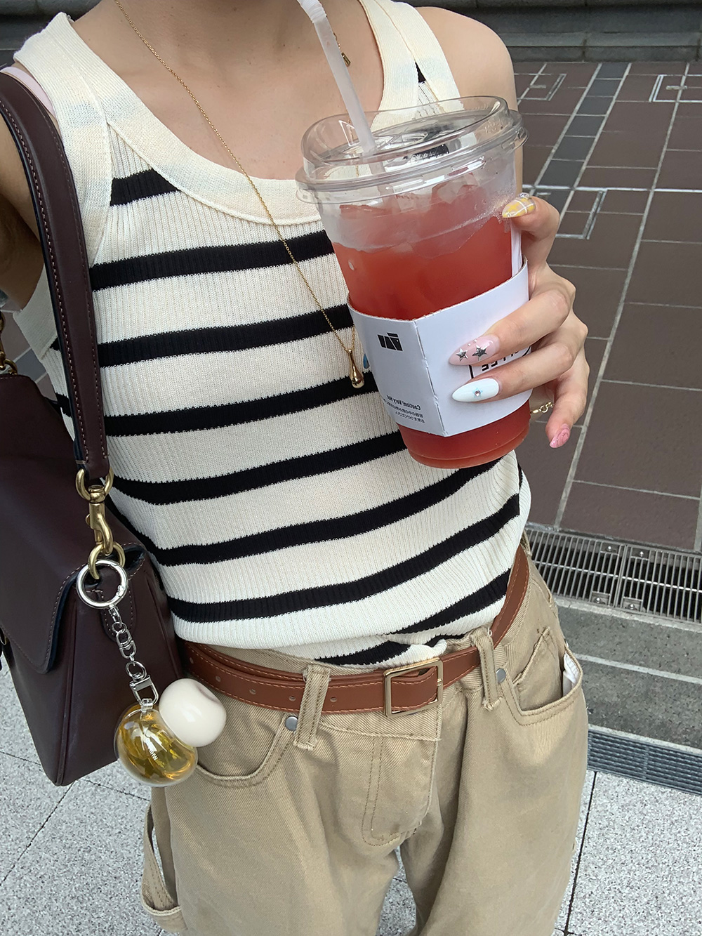 2TYPEリブニットタンクトップ | 詳細画像9