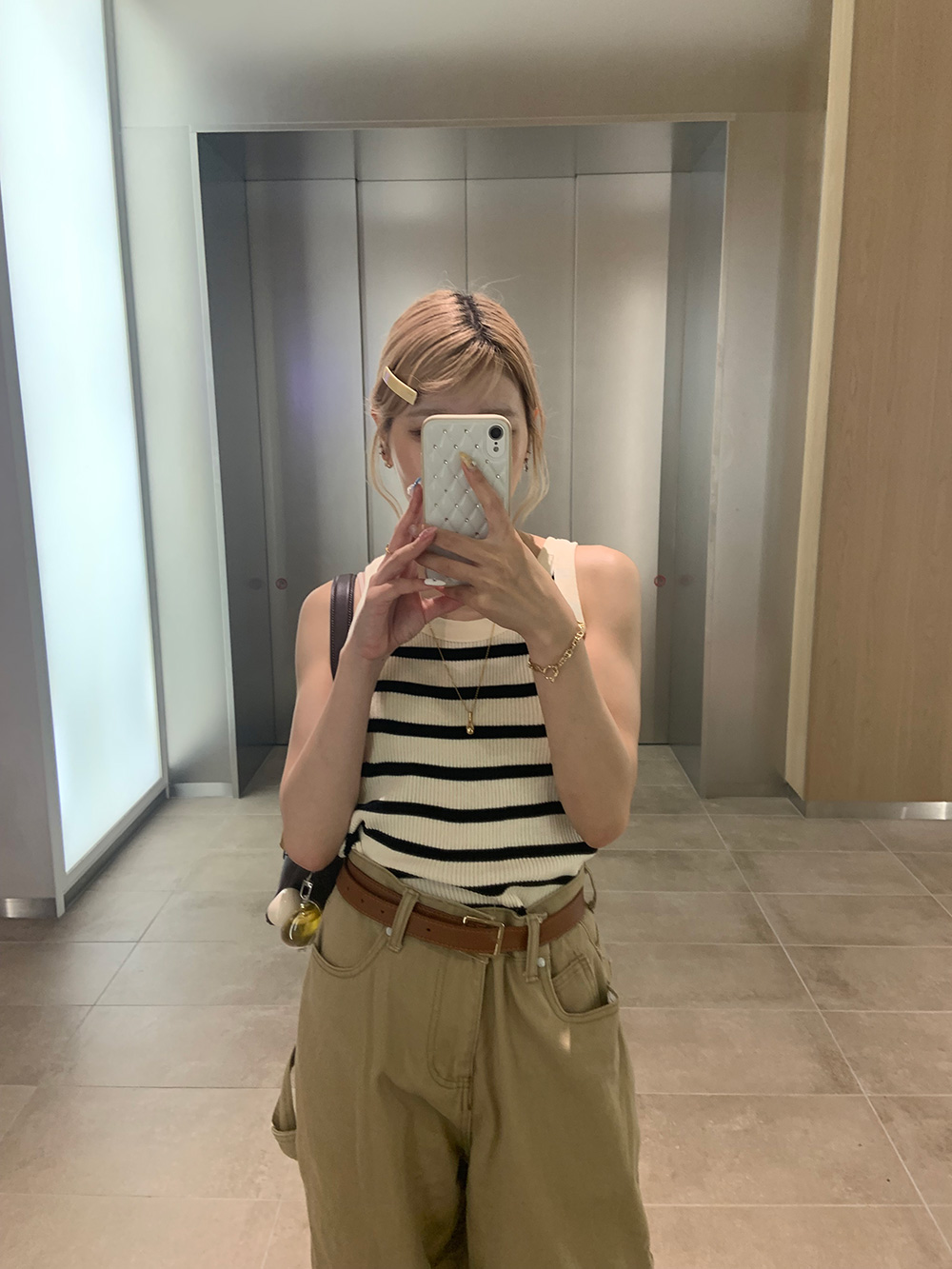 2TYPEリブニットタンクトップ | 詳細画像12