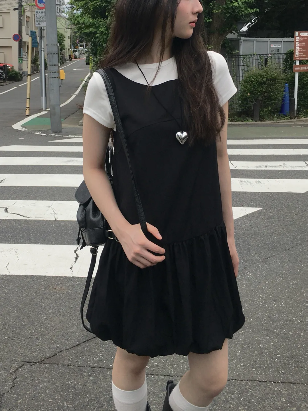 ジップアップバルーンミニワンピース | anyonemore | 詳細画像1