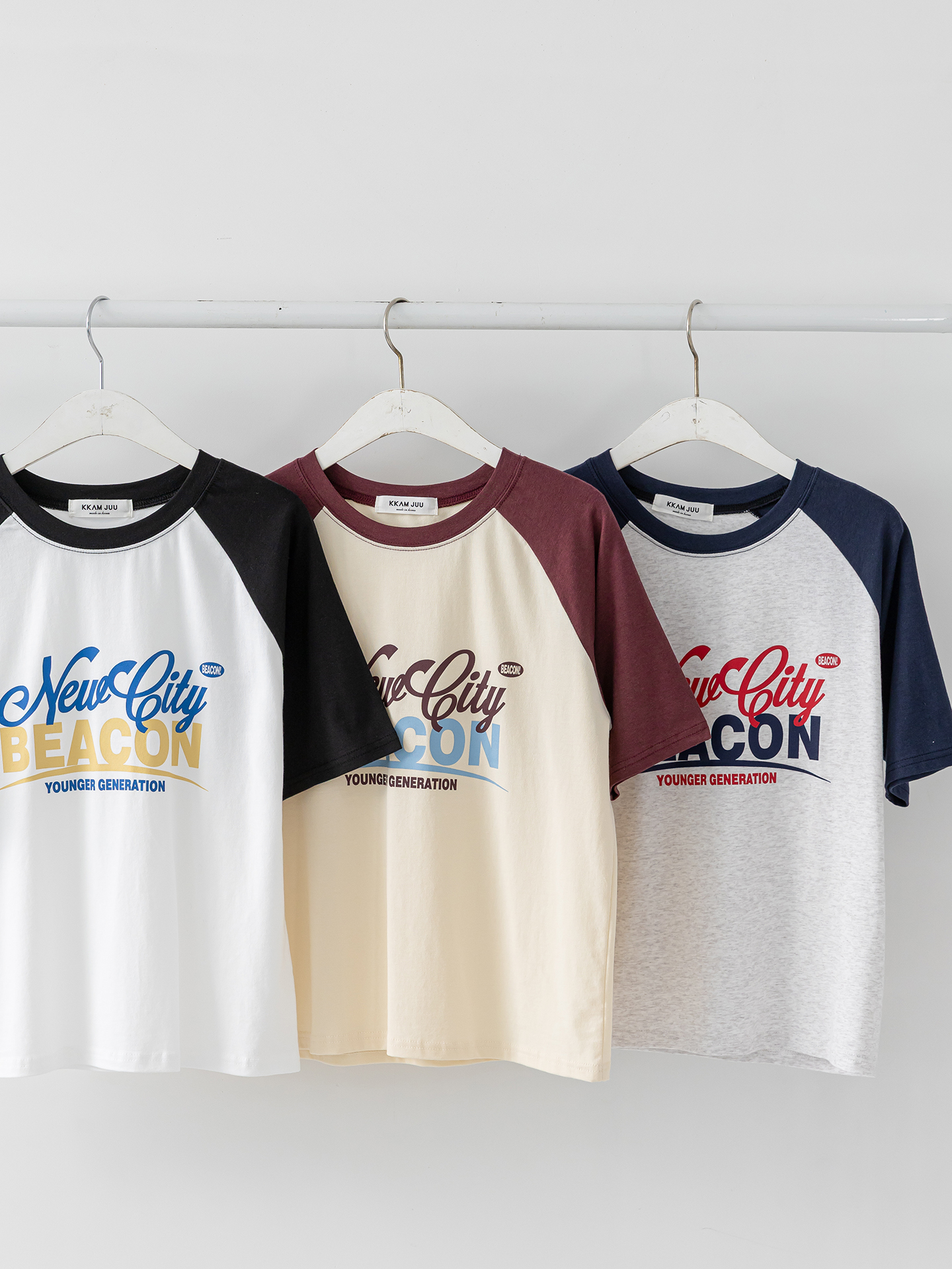 ラウンドネックラグラン半袖ロゴTシャツ | 詳細画像31