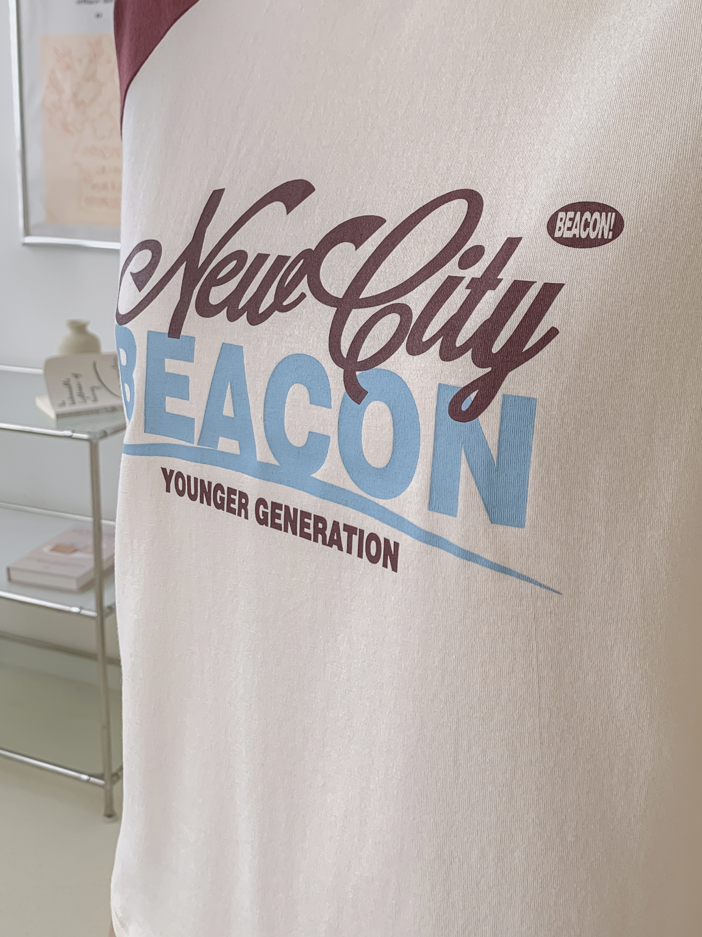 ラウンドネックラグラン半袖ロゴTシャツ | 詳細画像8