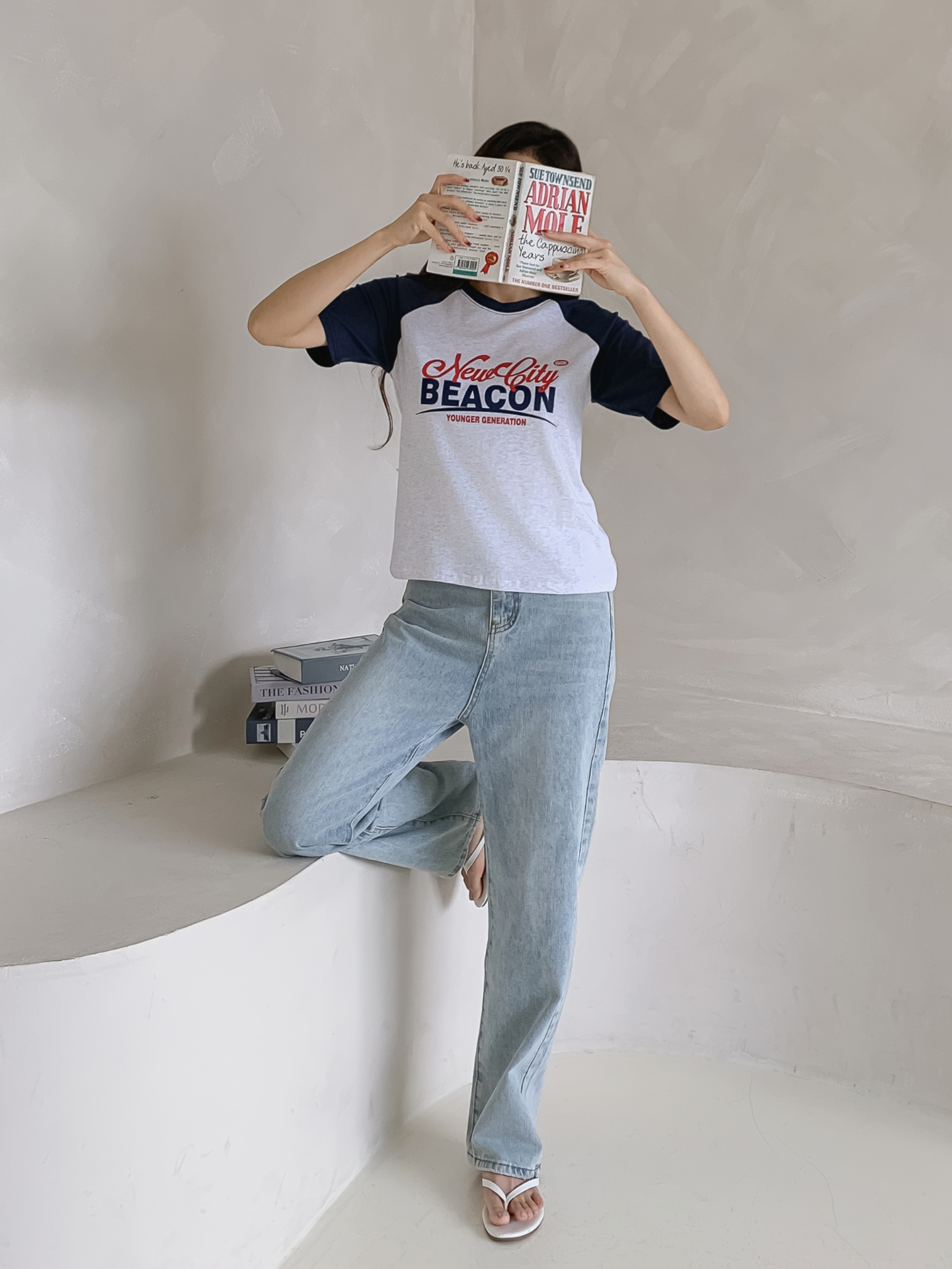 ラウンドネックラグラン半袖ロゴTシャツ | 詳細画像22