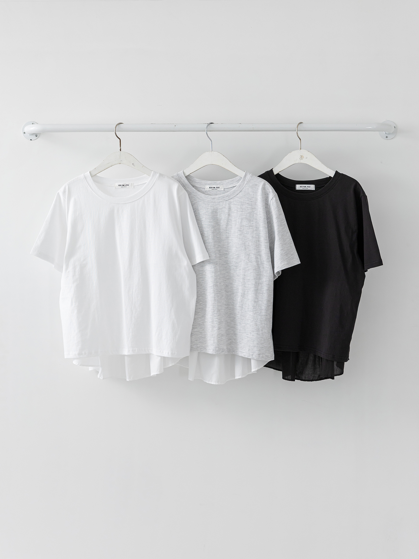 コットンラウンドネック半袖Tシャツ | 詳細画像32