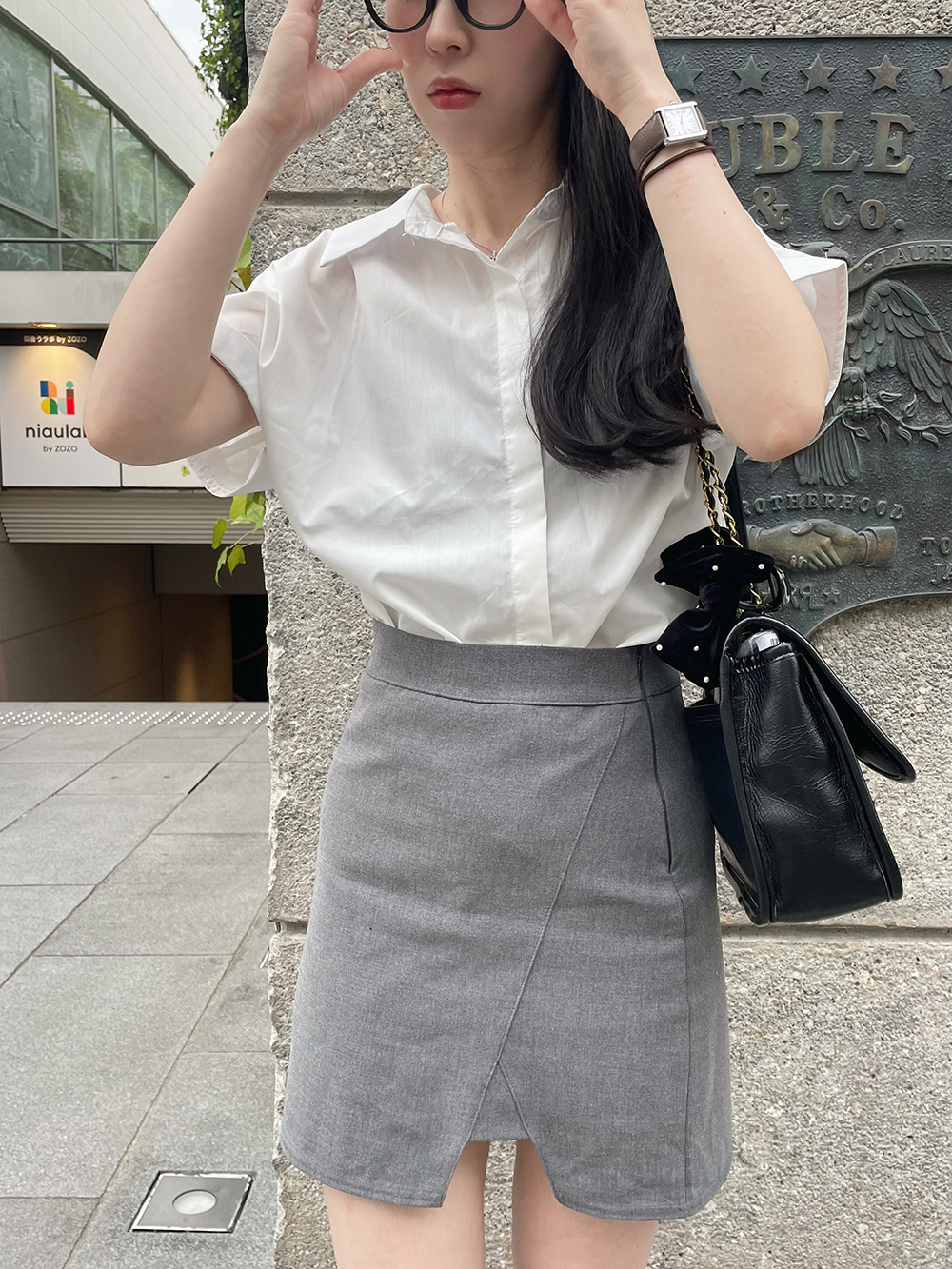 ロールアップ半袖シャツ | 詳細画像6