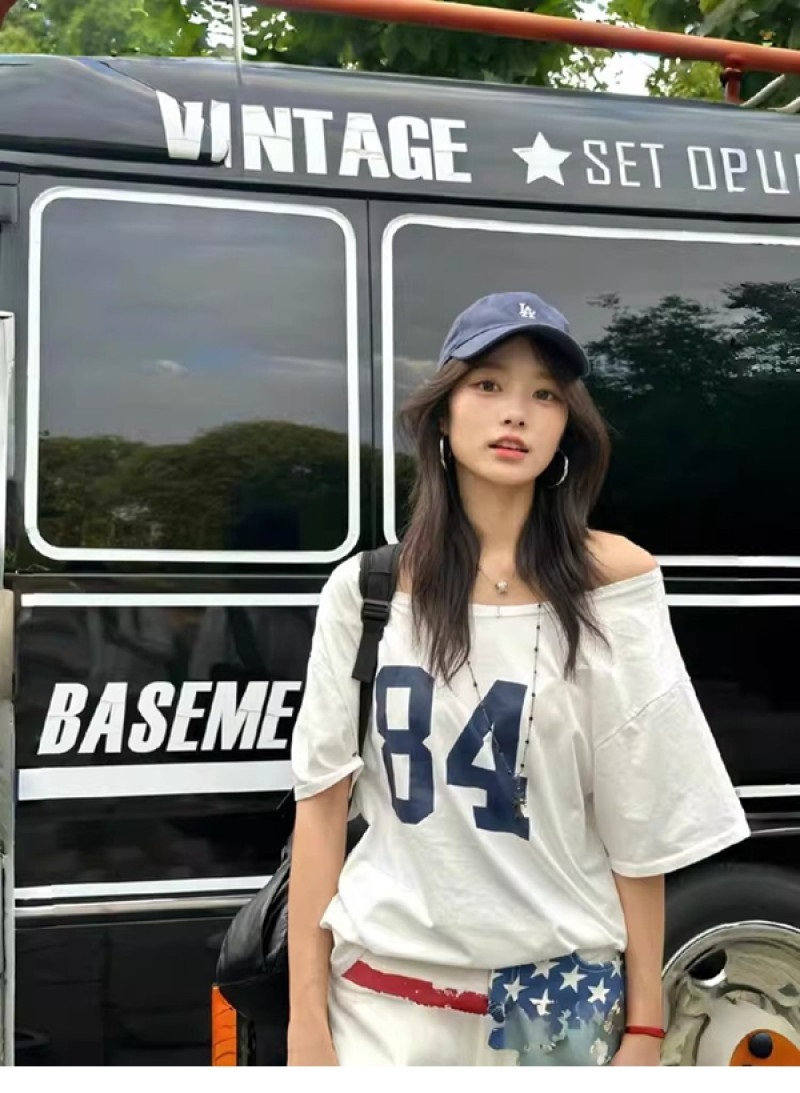 ルーズ半袖プリントTシャツ | 詳細画像3