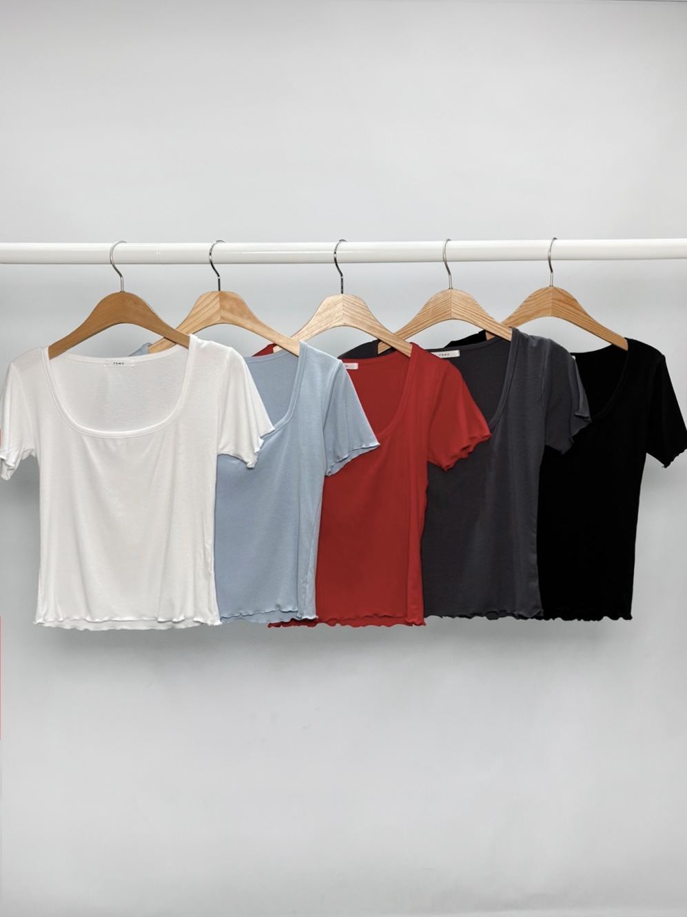 スクエアネックフリルTシャツ | 詳細画像14