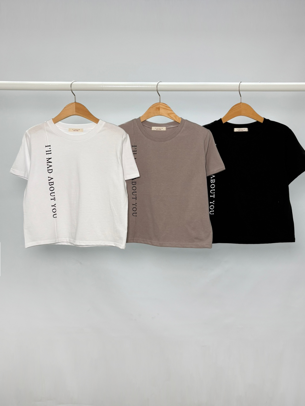 ピンタッククロップドレタリングTシャツ | 詳細画像8
