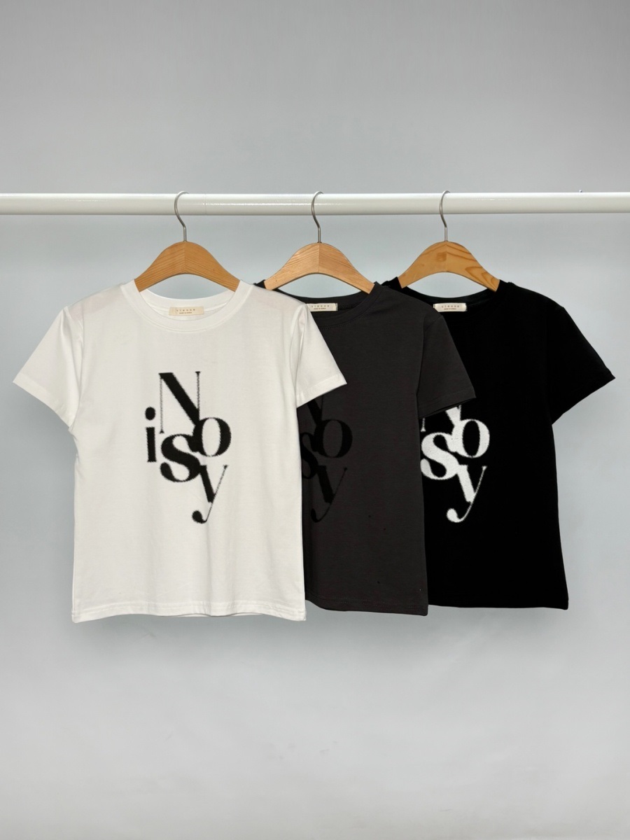 ラウンドネッククロップドプリントTシャツ | 詳細画像9