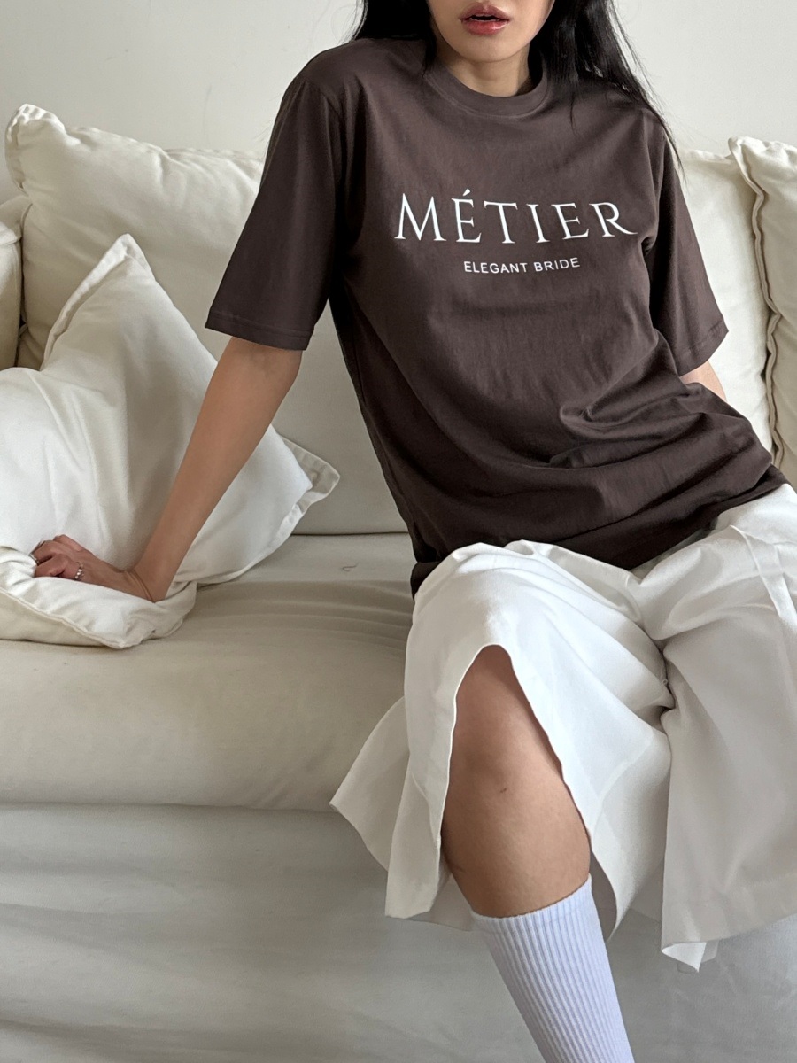 ラウンドネックプリントTシャツ | 詳細画像6