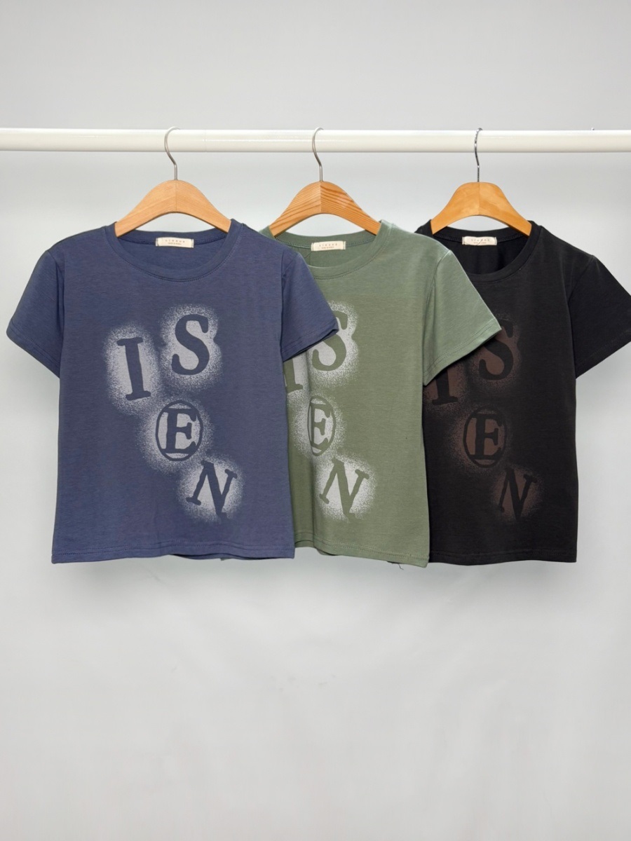 クロップドスリムプリントTシャツ | 詳細画像8