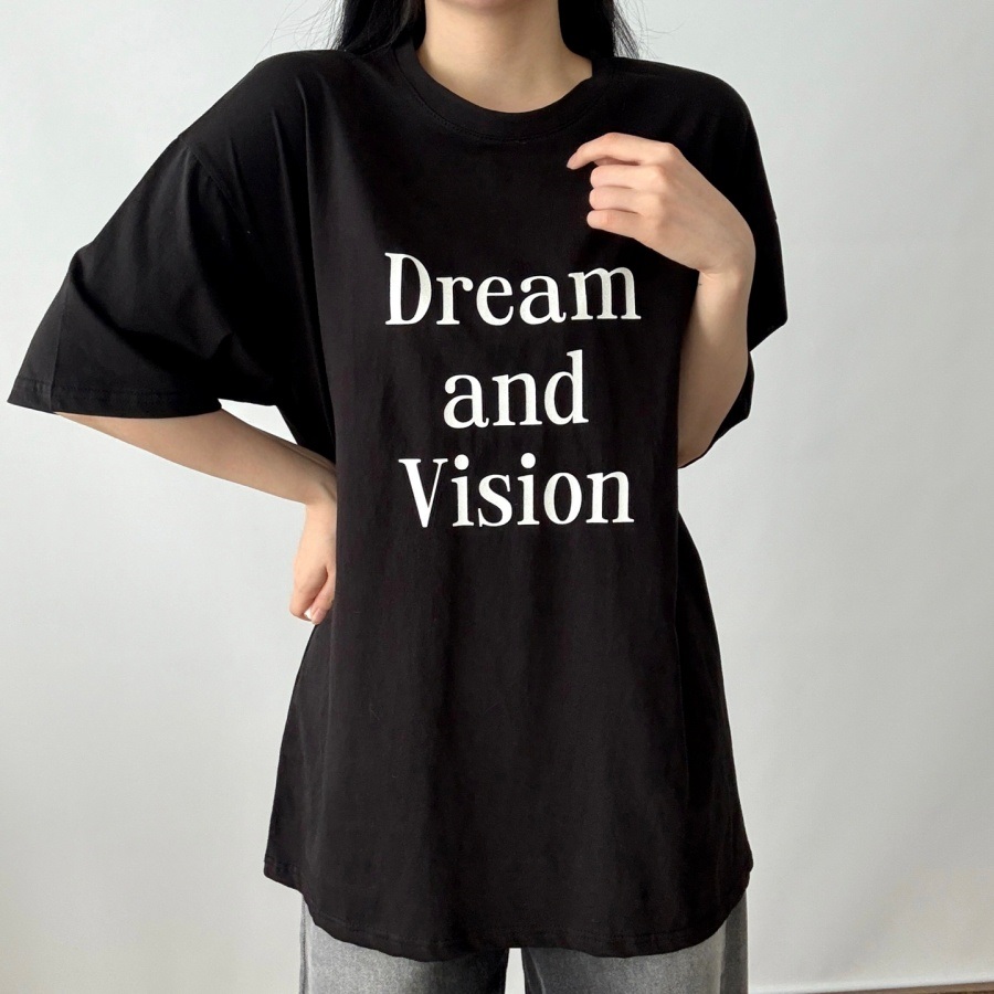 ラウンドネックオーバーサイズプリントTシャツ | 詳細画像2