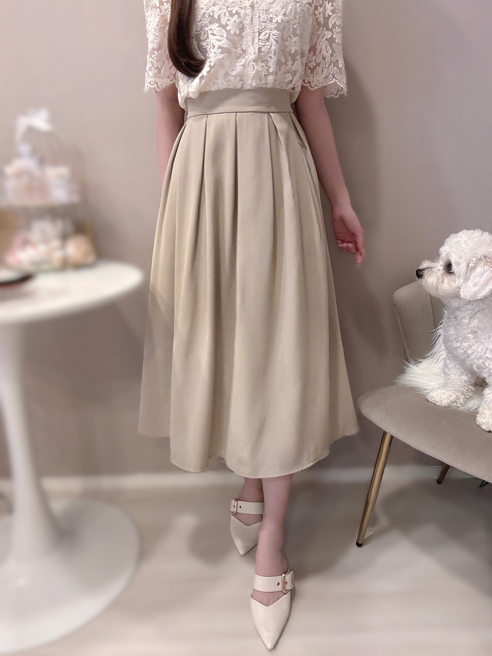 ウエストタックフレアスカート | 詳細画像2