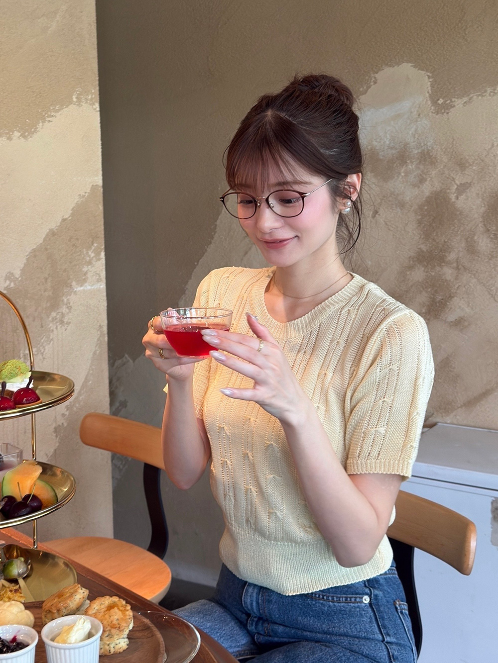 半袖シアーサマーニット | 詳細画像2