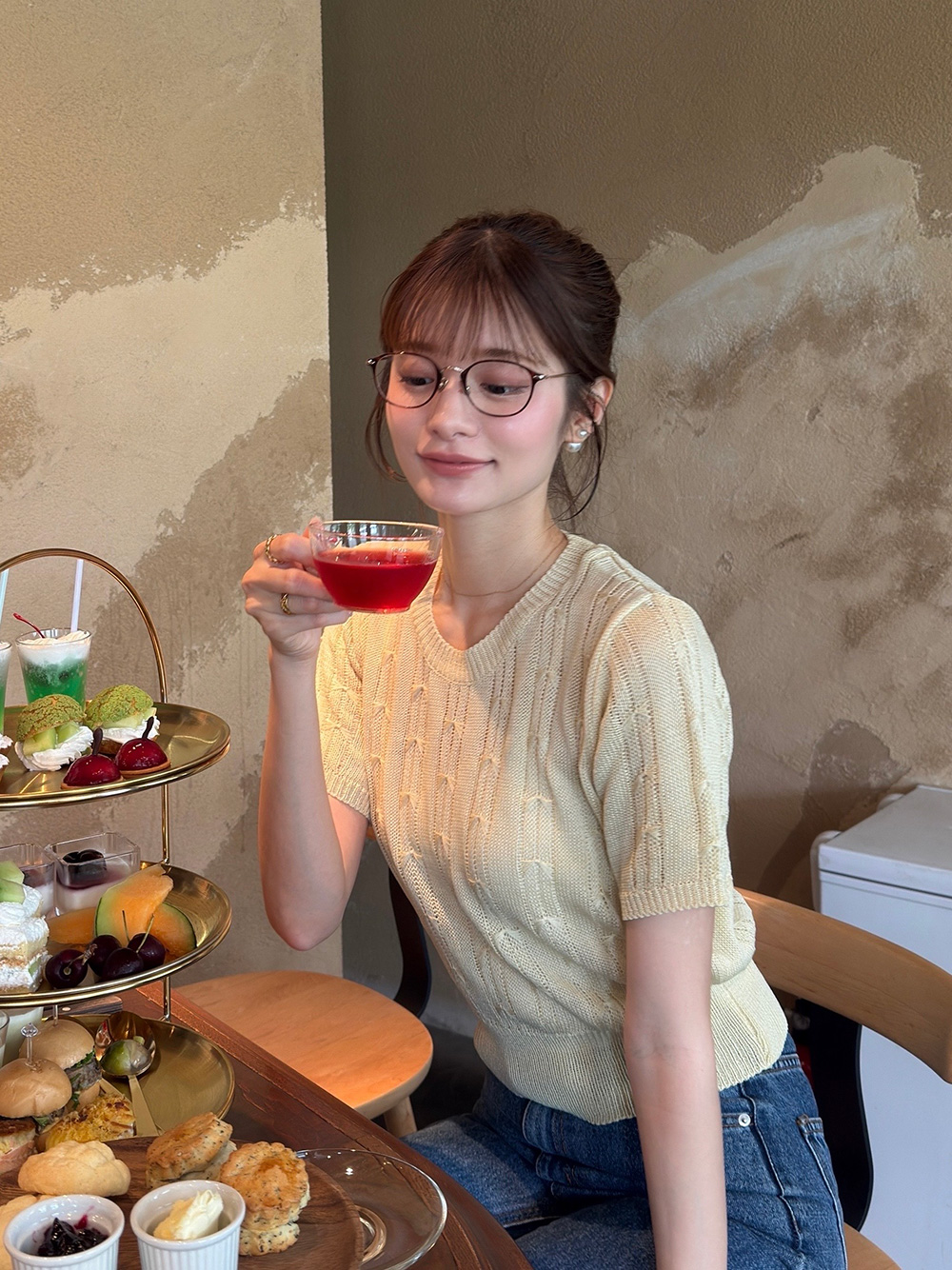 半袖シアーサマーニット | 詳細画像3