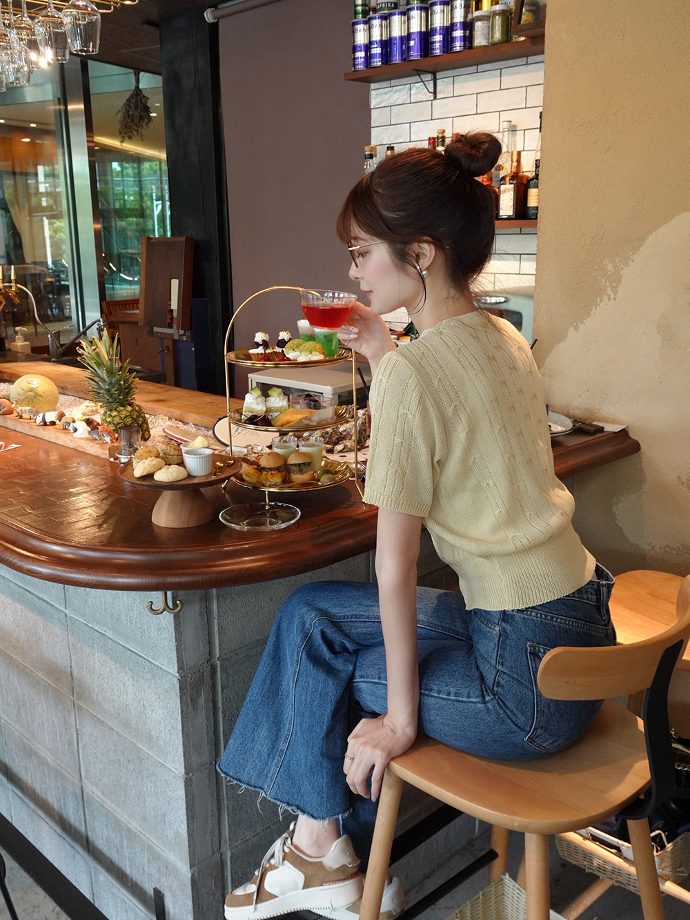 半袖シアーサマーニット | 詳細画像8