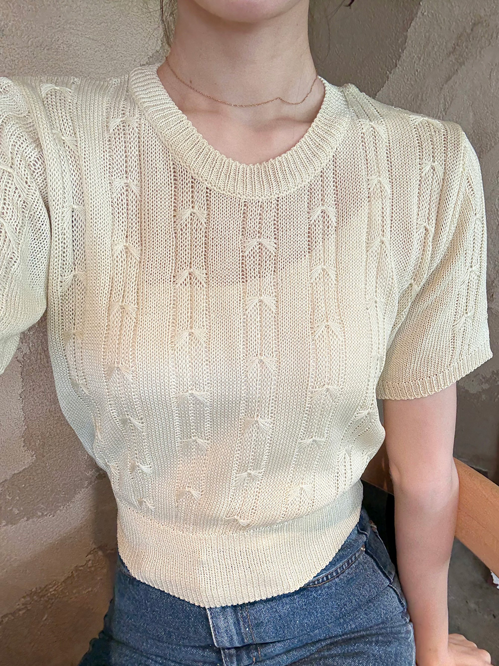 半袖シアーサマーニット | 詳細画像10