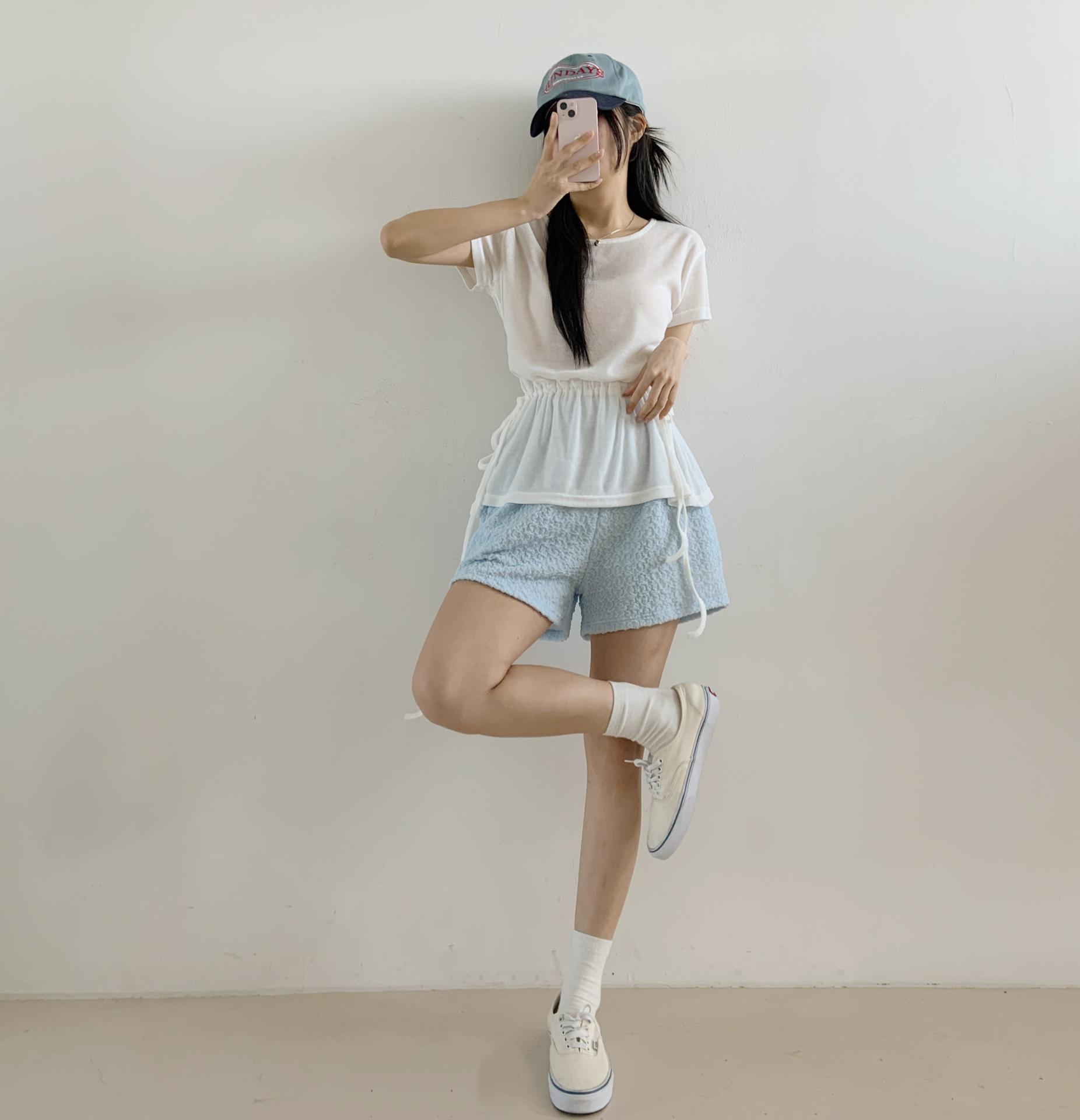 ウエストゴムショートレースカラーショートパンツ | 詳細画像8