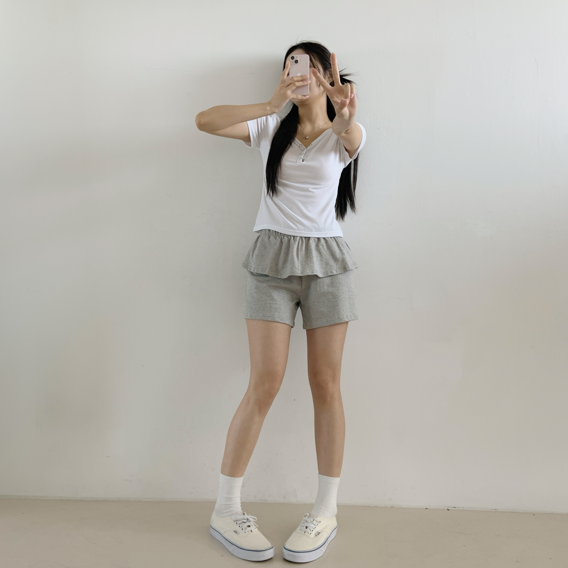 フリルウエストゴムショートカラーショートパンツ | 詳細画像21