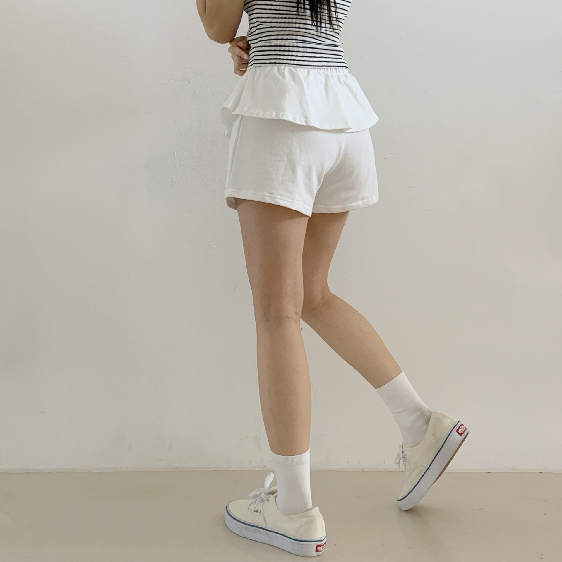 フリルウエストゴムショートカラーショートパンツ | 詳細画像9