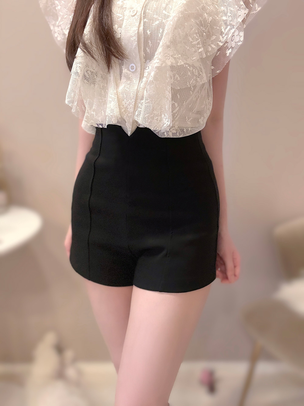 カラーダブルラッフルレースブラウス | 詳細画像6