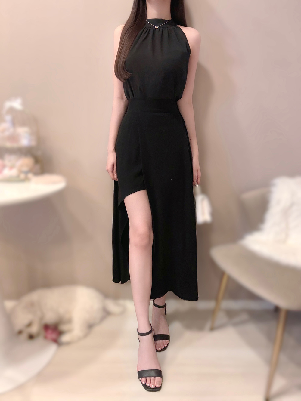 アンバランスフレアマキシスカート | 詳細画像2