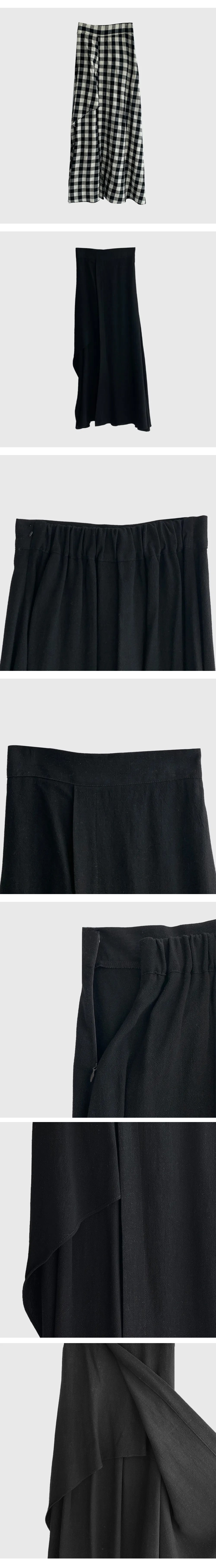 アンバランスフレアマキシスカート | 詳細画像12