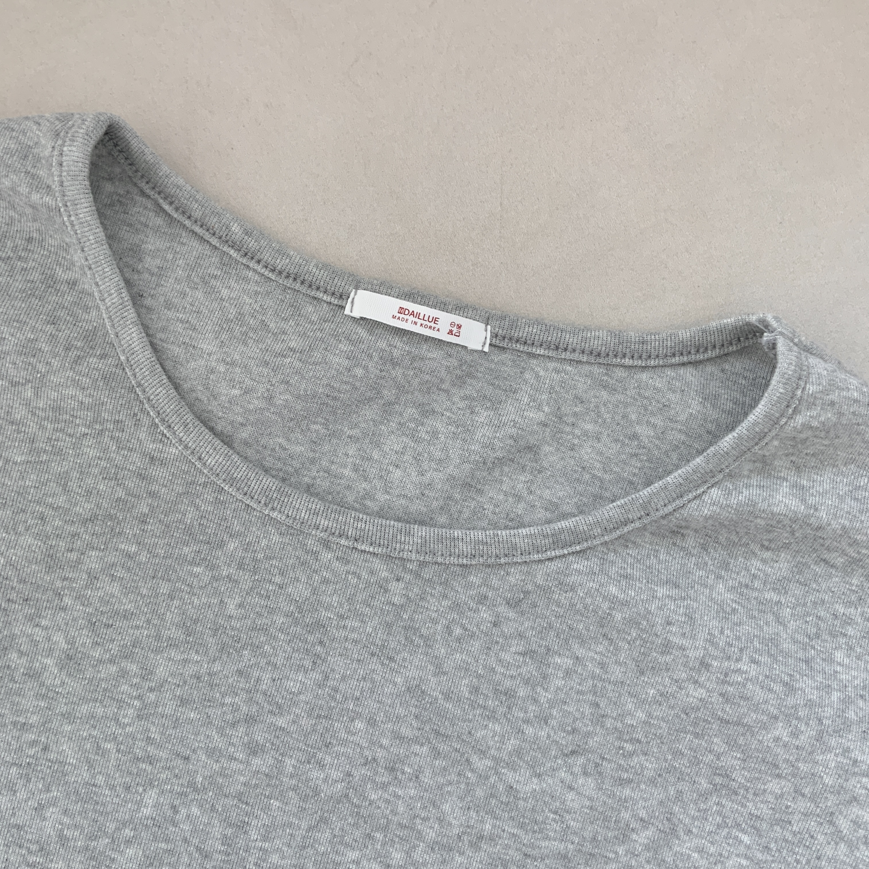 コットンUネックシンプルベーシック半袖無地Tシャツ | 詳細画像21